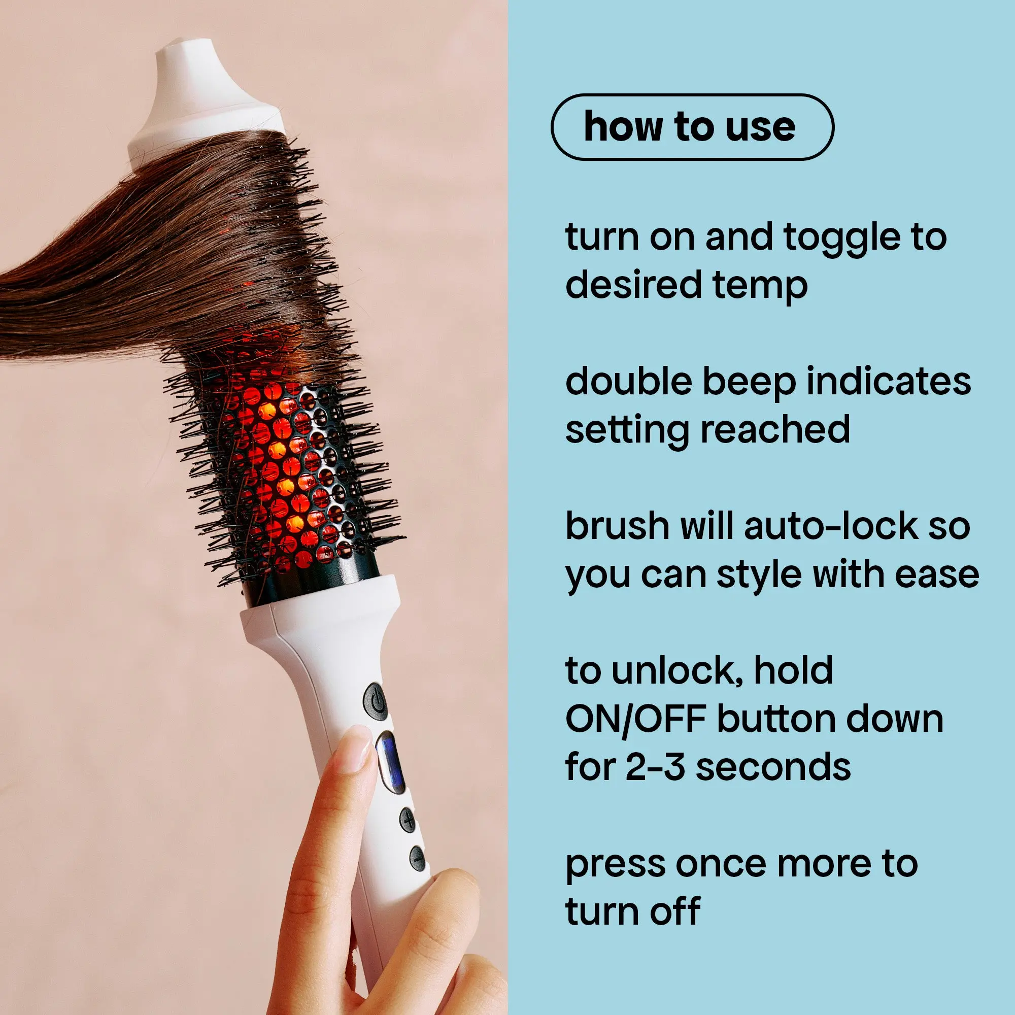 LONG BARREL INFRARED THERMAL BOUNCE BRUSH - Image 4
